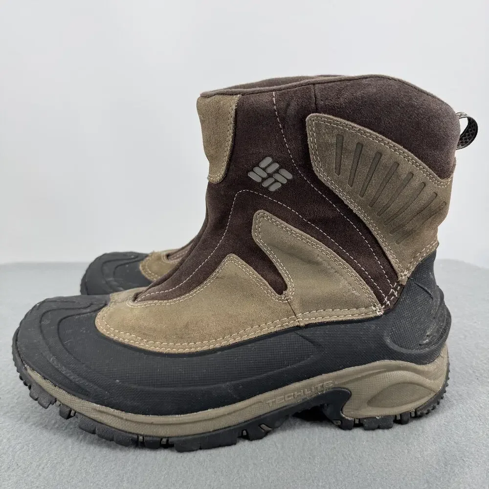 Columbia Mens Bugaboot Winter Snow Boots Size 12 Brown 200g Insulated Techlite
